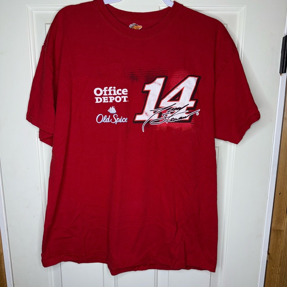 Vintage Chase Authentics NASCAR Tony Stewart Office Depot T-Shirt Men's XL